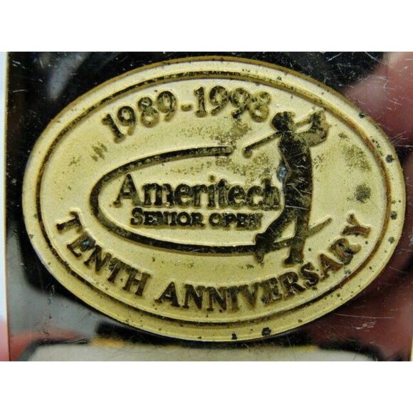 Money Clip Ameritech Senior Open Tenth Anniversary 1989-1998 PRO-AM - Picture 8 of 9